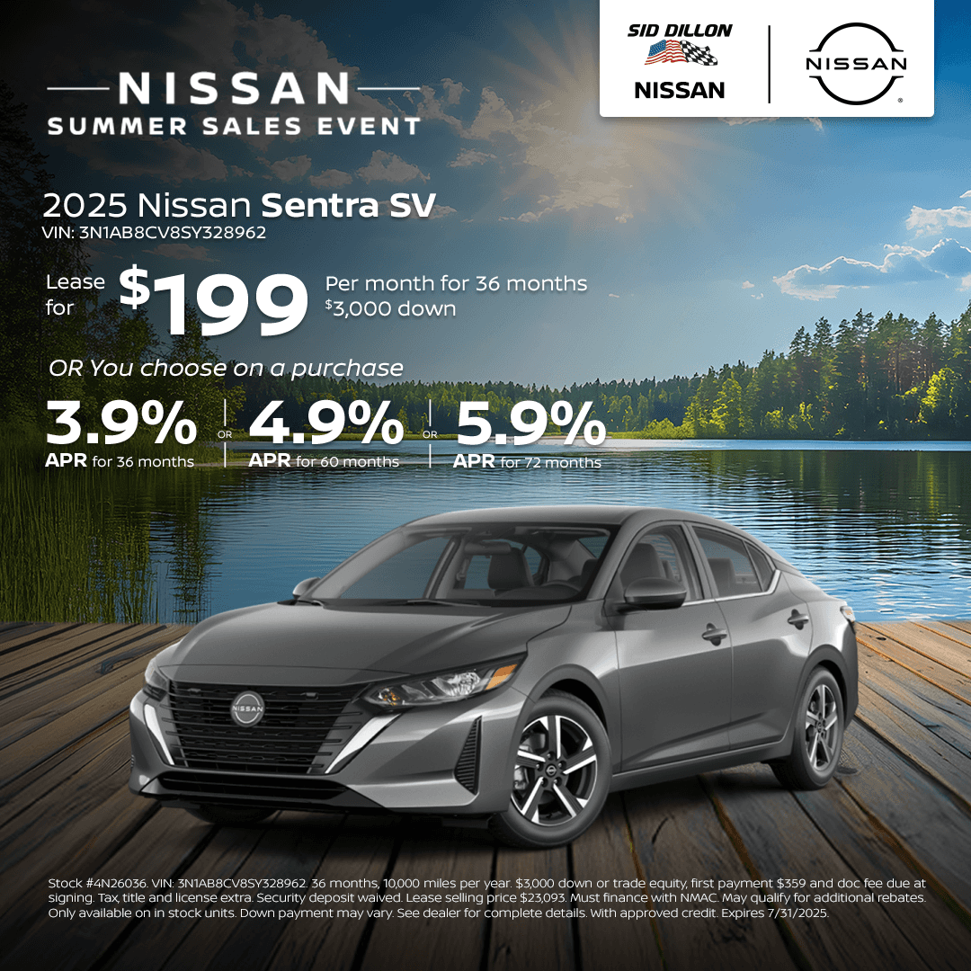 2025 Nissan Sentra SV