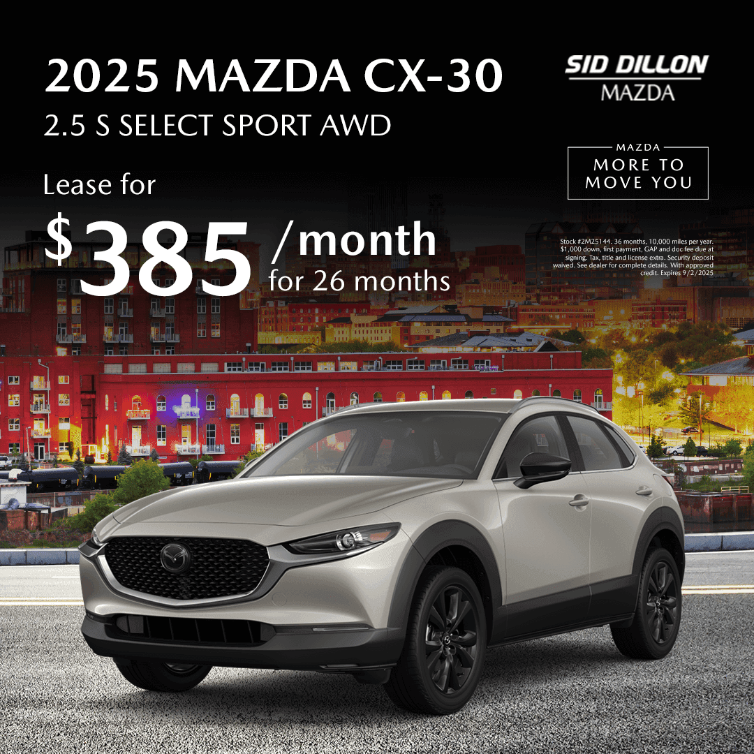 2025 Mazda CX-30 2.5 S Select Sport AWD offer