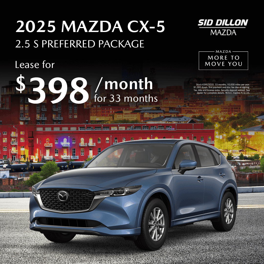 2025 Mazda CX-5 2.5 S Preferred Package offer