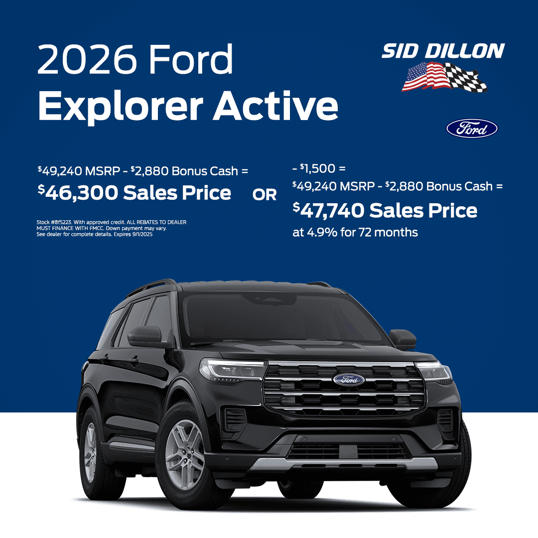 2026 Ford Explorer Active Offer