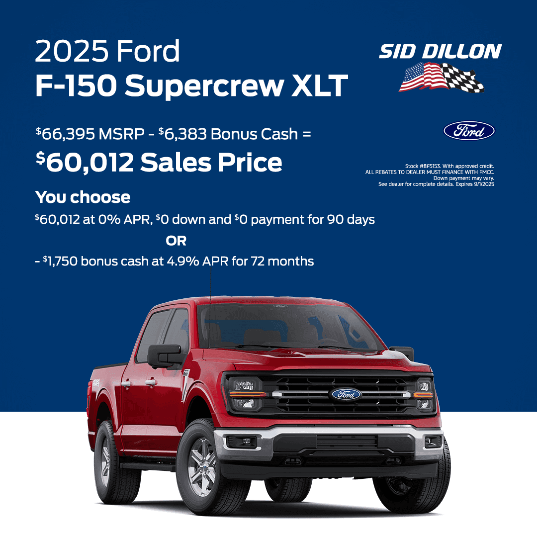 2025 Ford F-150 Supercrew XLT Offer