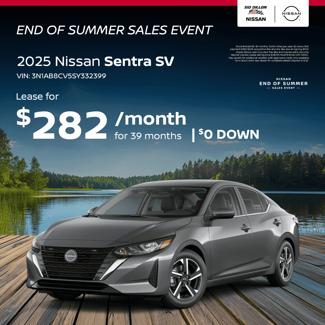 2025 Nissan Sentra SV offer