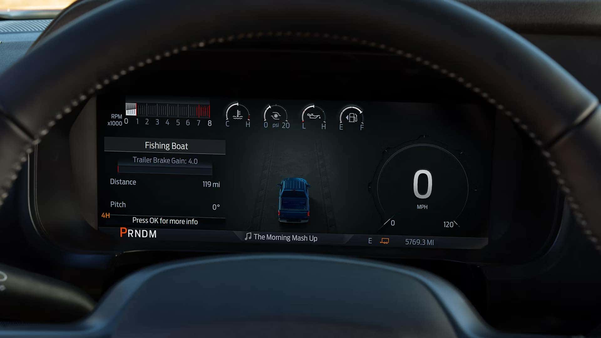 F-150 12 inch center screen and digital cluster