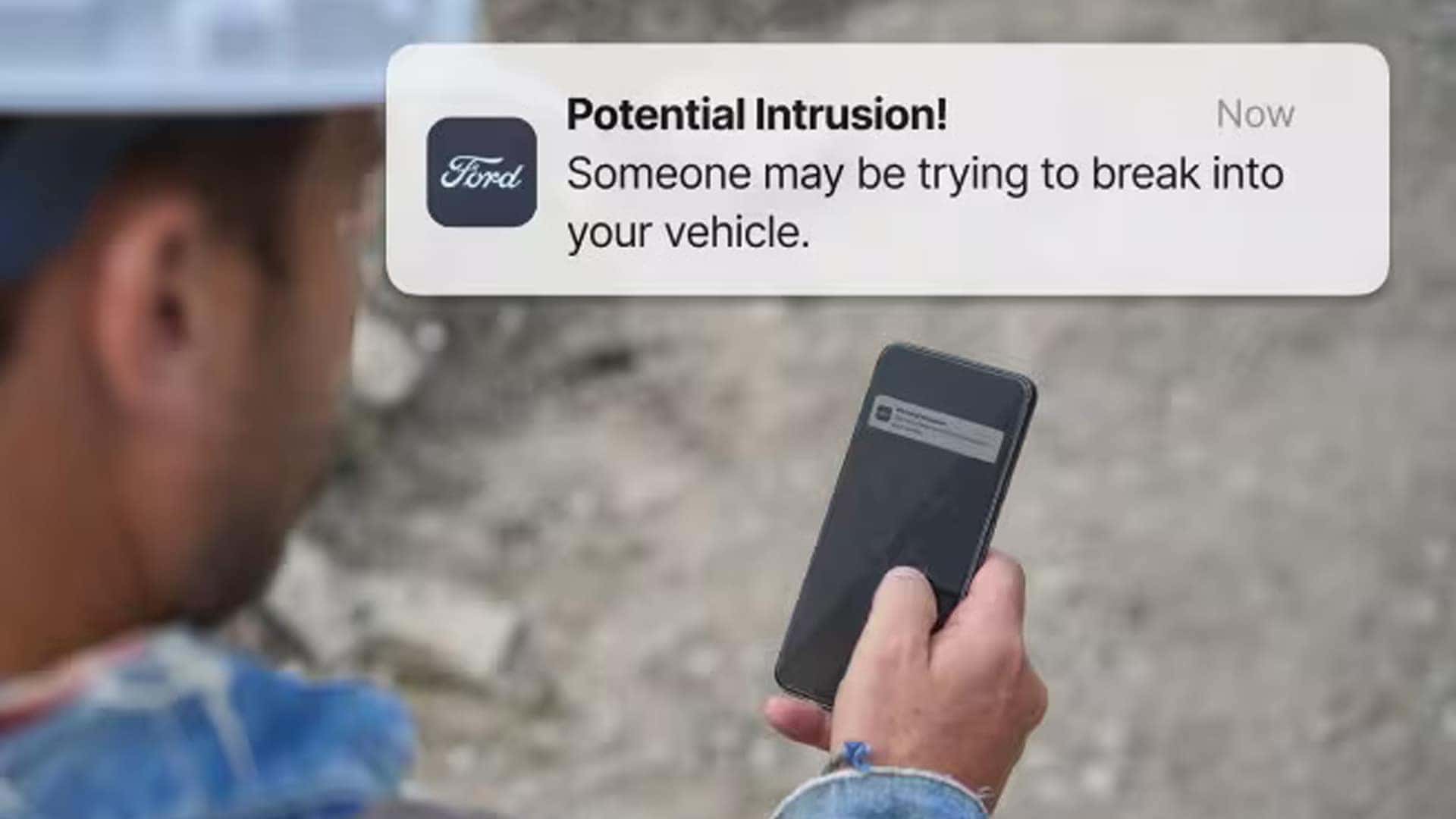 F-150 connectivity and security features on phone