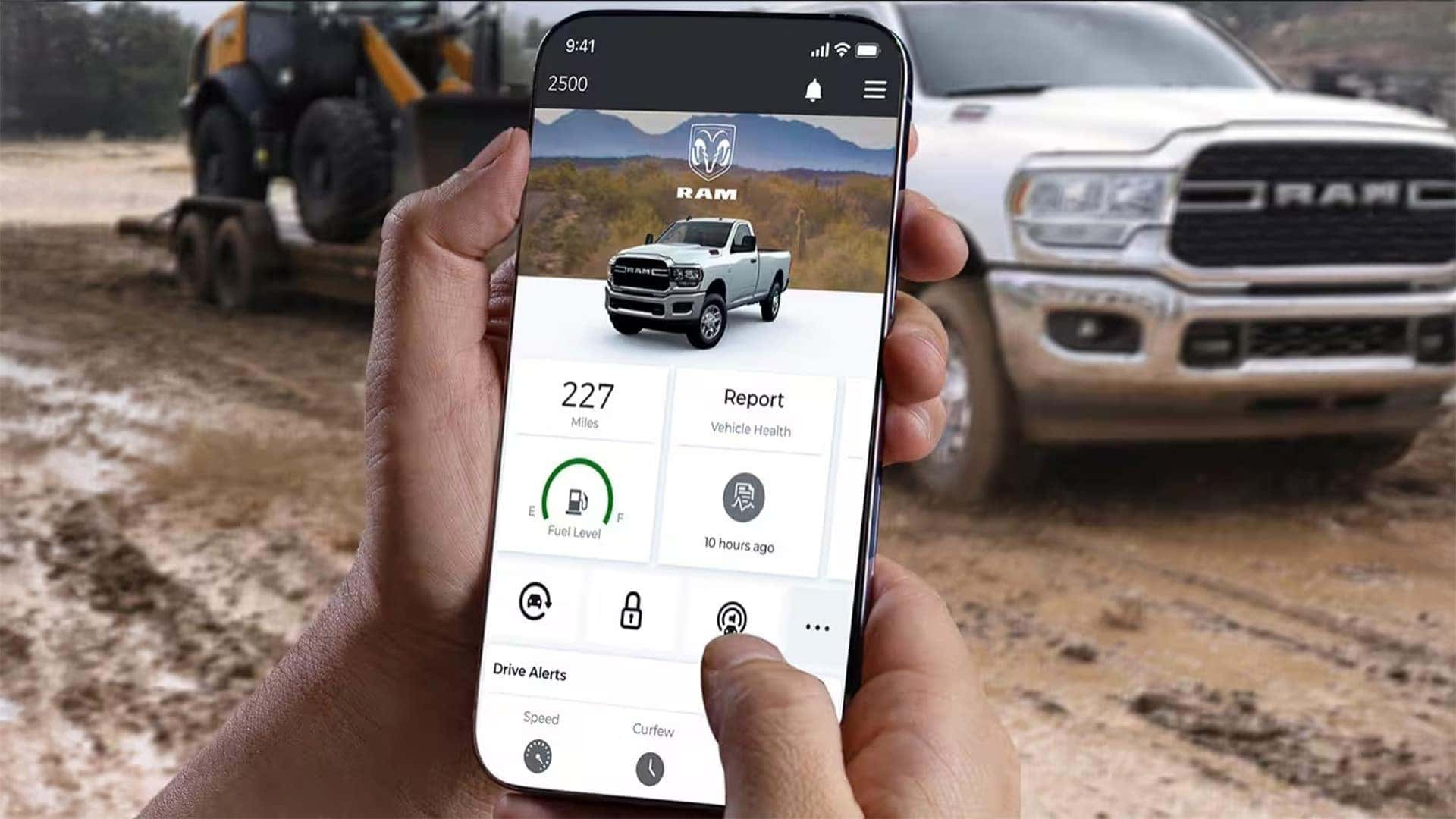 Ram 1500 Ram Connect app and Digital Keys