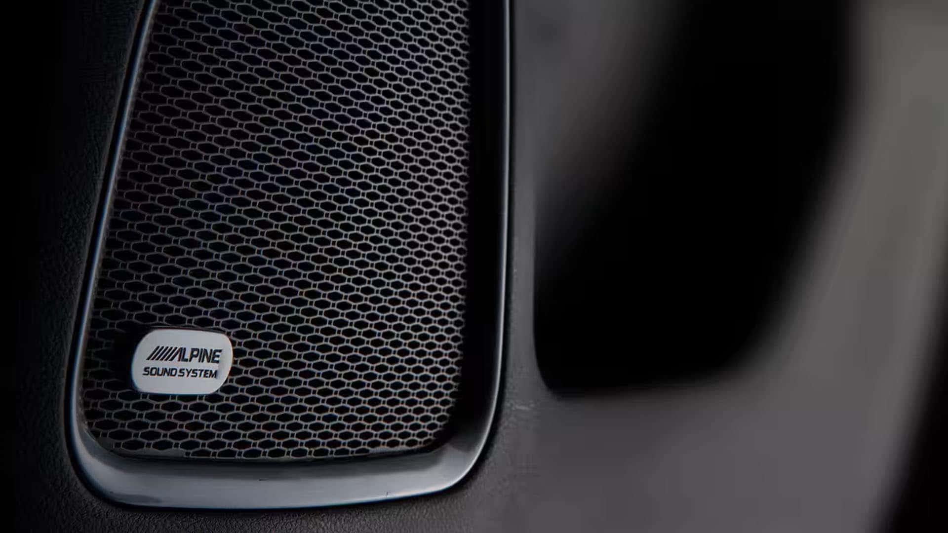 Alpine sound system speaker in 2025 Jeep Compass