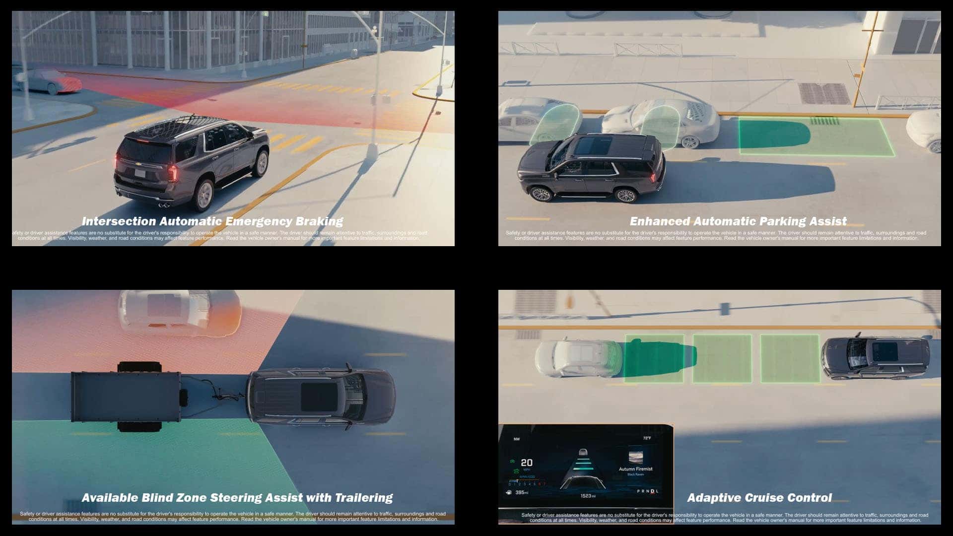 2025 Suburban driver assistance and safety features