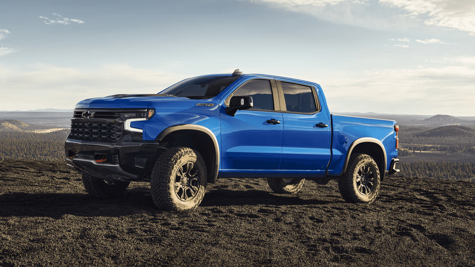 2026 Silverado 1500 exterior dimensions diagram