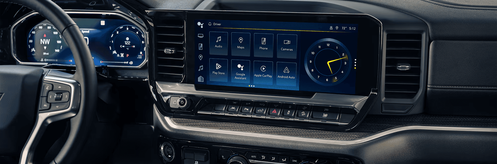 2026 Silverado 1500 technology hero image