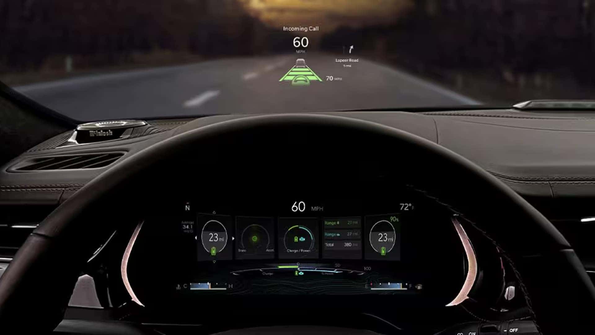 2025 Jeep Grand Cherokee Active Driving Assist in use on the highway