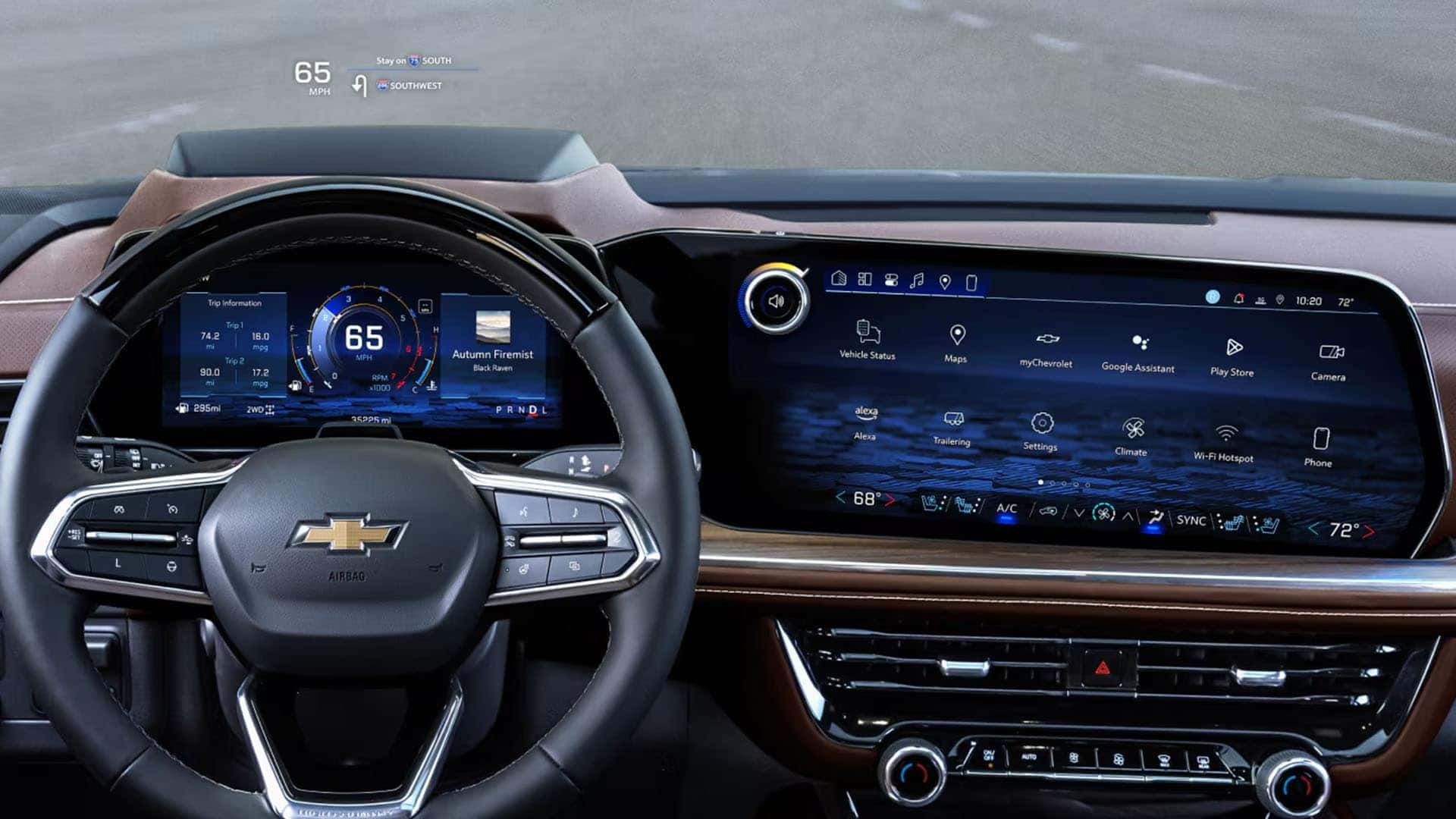 2025 Suburban driver ergonomics and convenience tech