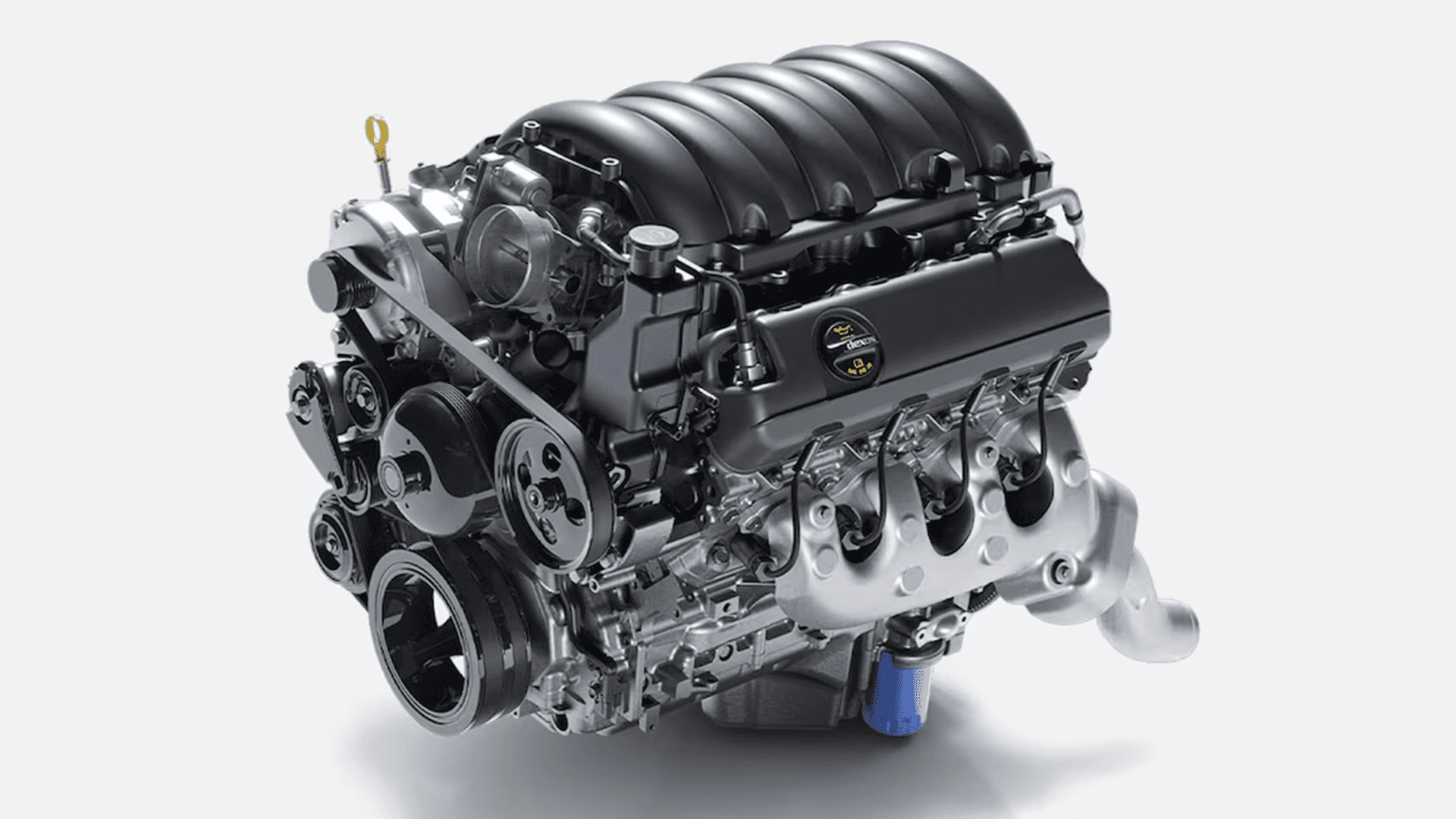 Chevrolet 6.6L V8 gas engine used in Silverado HD trucks