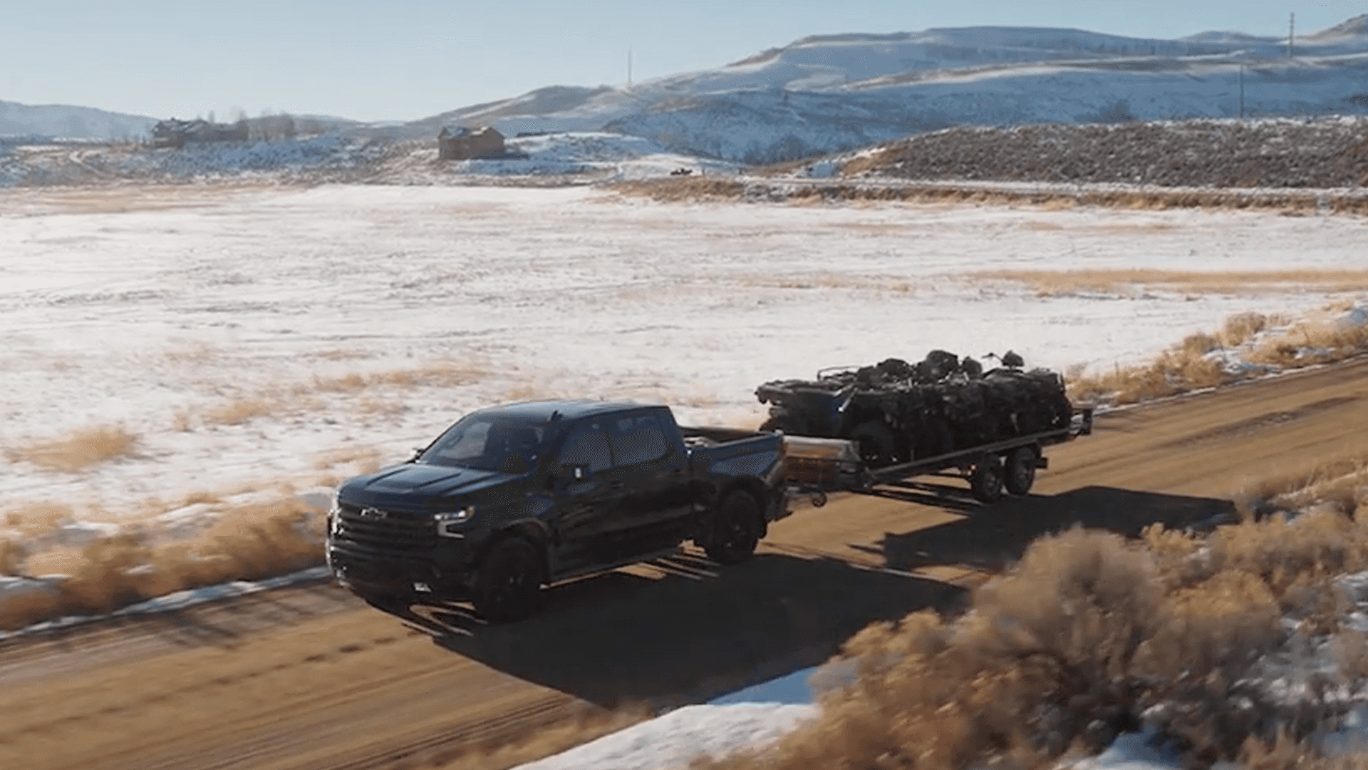2026 Silverado 1500 trailering safety alert in mirror