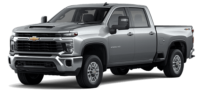 Silver 2026 Chevy Silverado HD LT