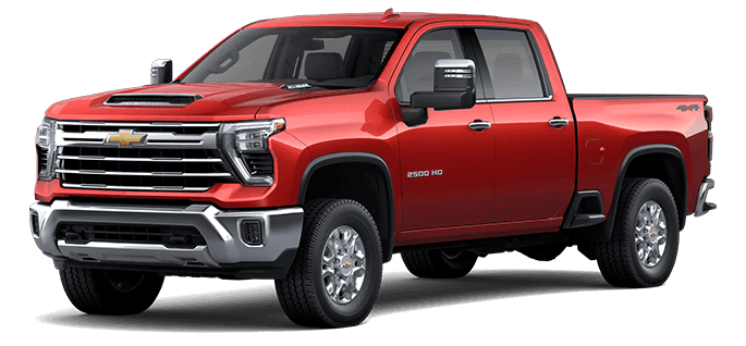 Red 2026 Chevy Silverado HD LTZ