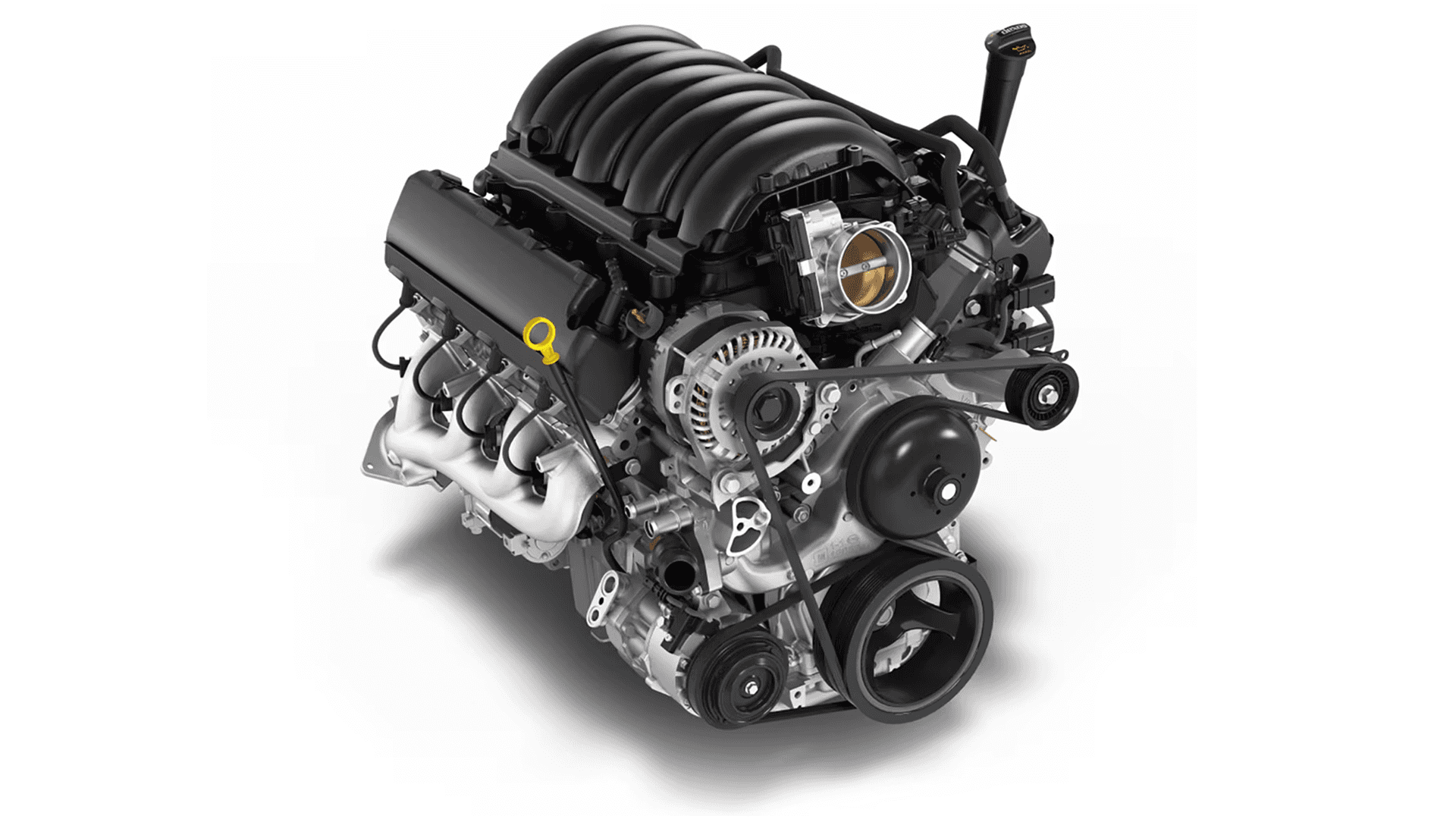 2026 Chevy Tahoe 5.3L EcoTec3 V8 engine delivering balanced power and towing capability