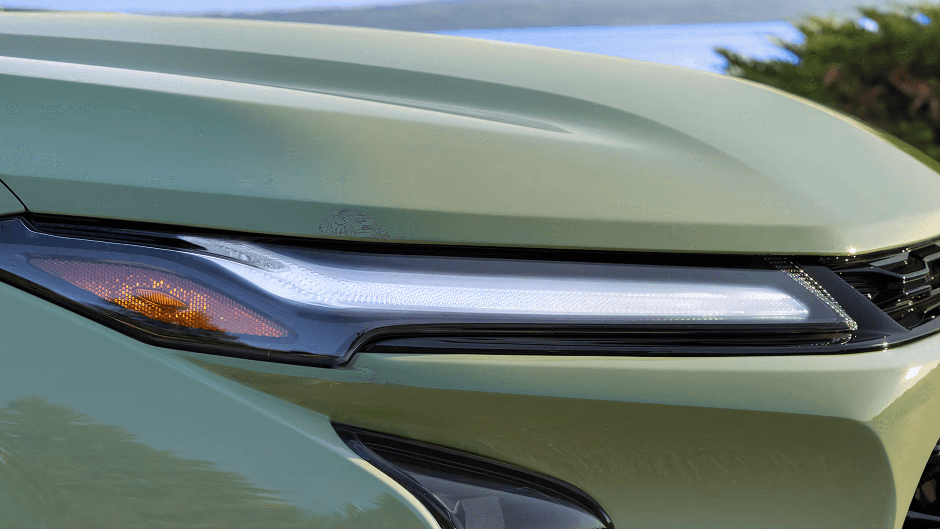 2026 Chevy Trax front lighting and headlamps