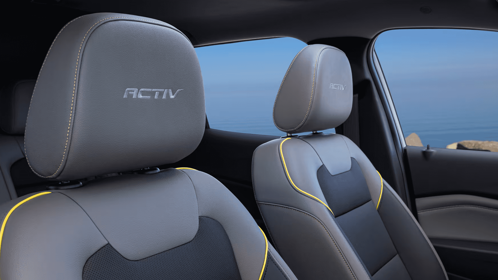 2026 Chevy Trax interior with center display and seating