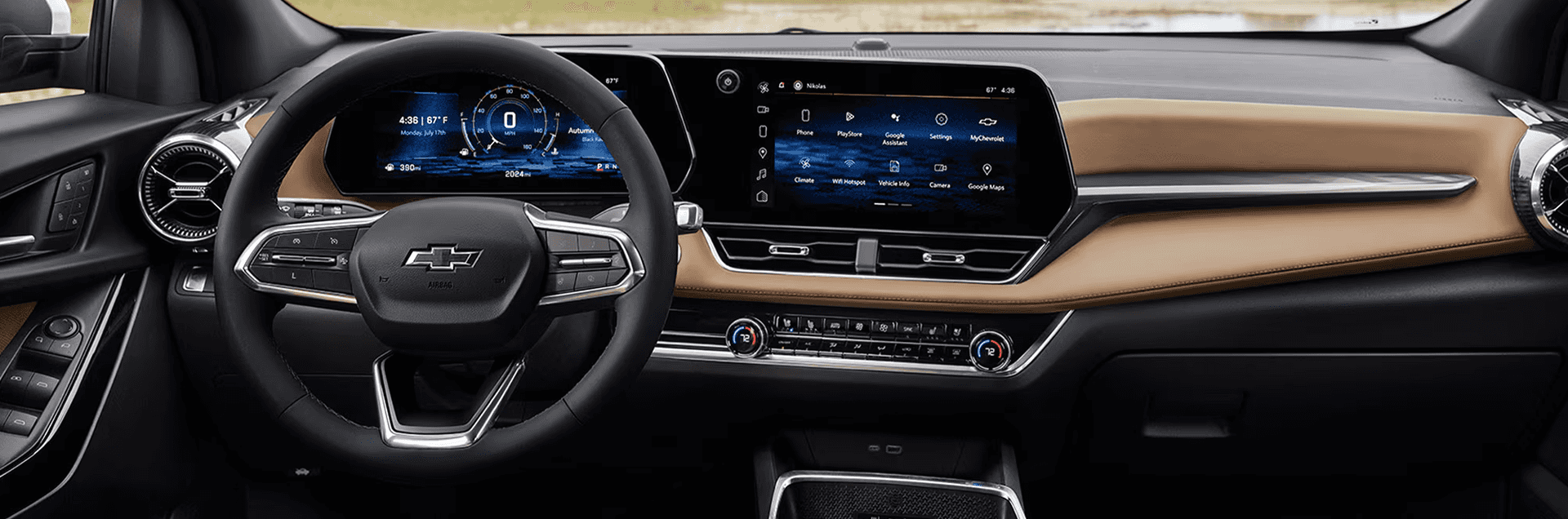 2026 Chevy Equinox interior cabin view