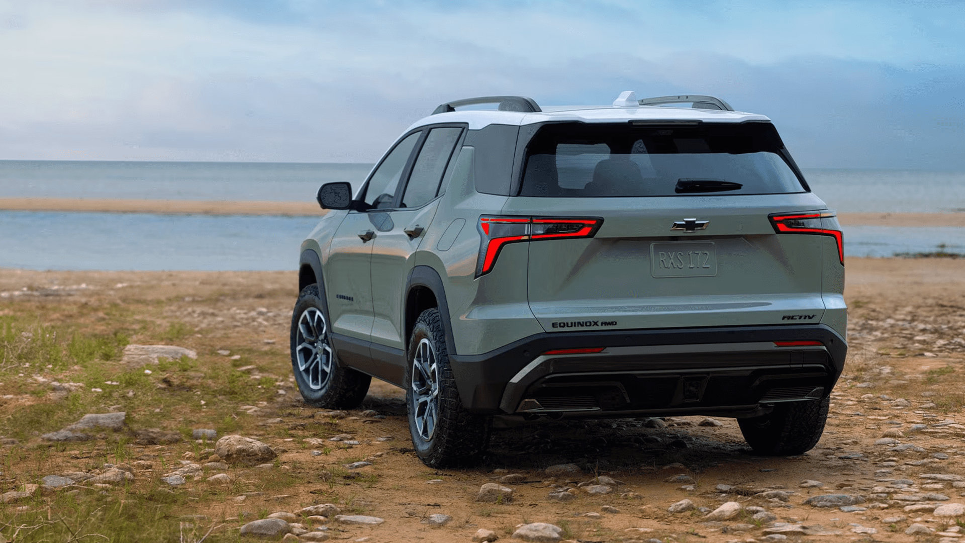 2026 Chevy Equinox ACTIV with all-terrain tires and rugged exterior appearance