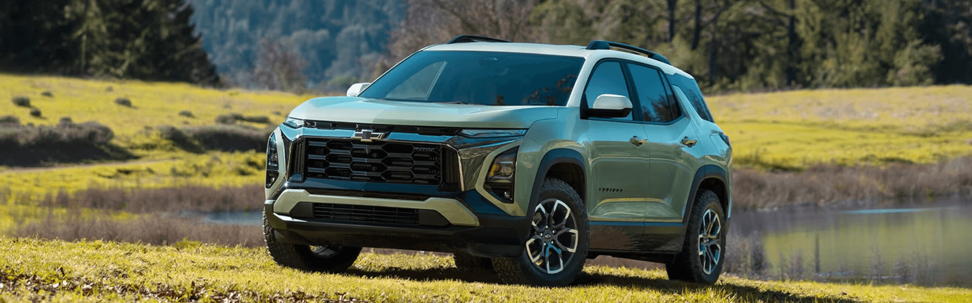 2026 Chevy Equinox parked outdoors showing exterior styling