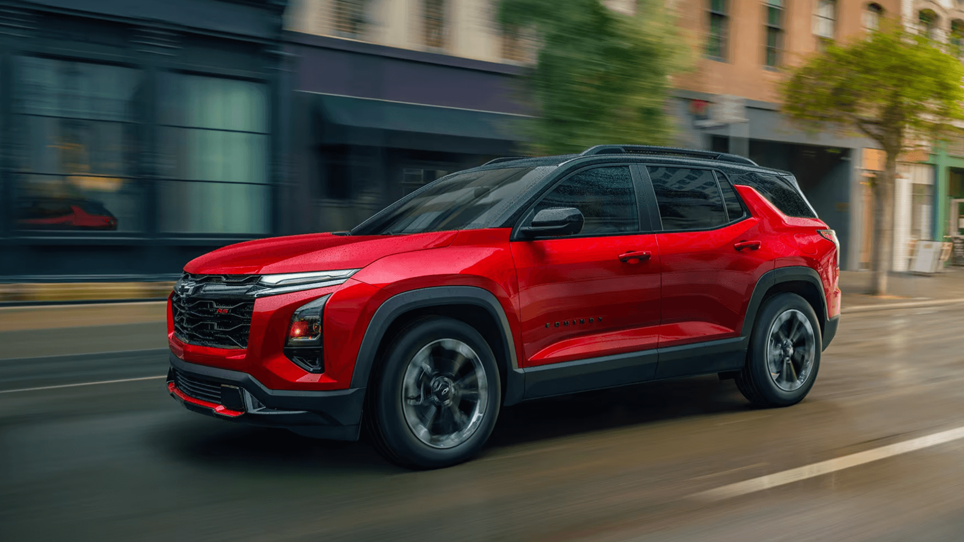 2026 Chevy Equinox exterior design with bold grille and sleek taillamps