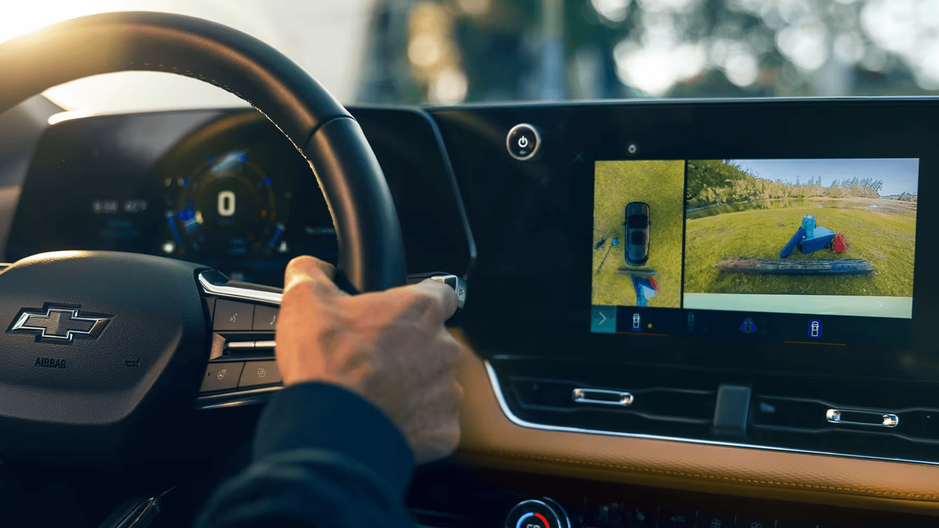 2026 Chevy Equinox safety and driver assistance technology interior view