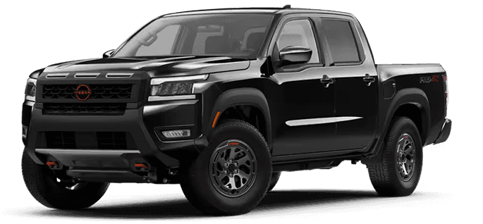 2026 Nissan Frontier Crew Cab PRO-4X pickup truck, side view