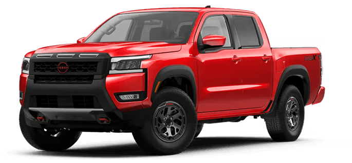 2026 Nissan Frontier Crew Cab PRO-X pickup truck, side view