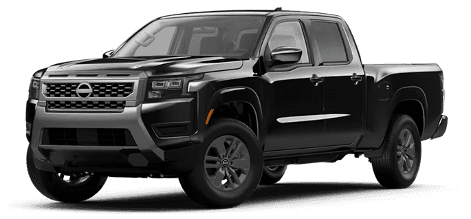 2026 Nissan Frontier Crew Cab SV Long Bed pickup truck, side view