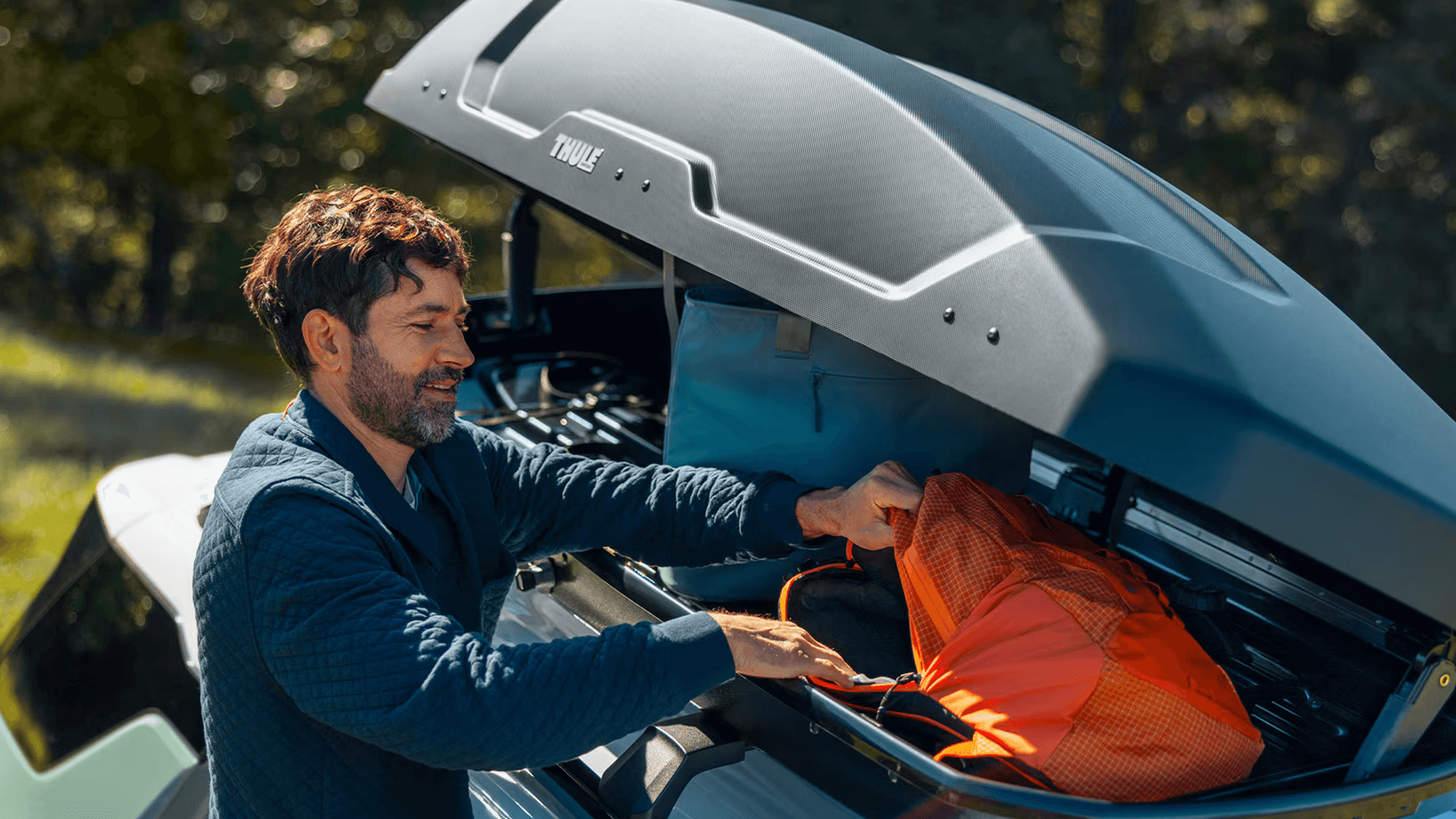 2026 Chevy Equinox roof rails and cargo being loaded