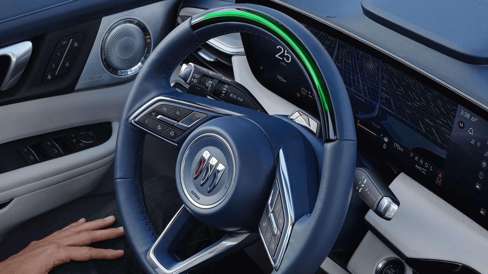 2026 Buick Enclave driver assistance technology representing available Super Cruise hands-free driving on compatible roads