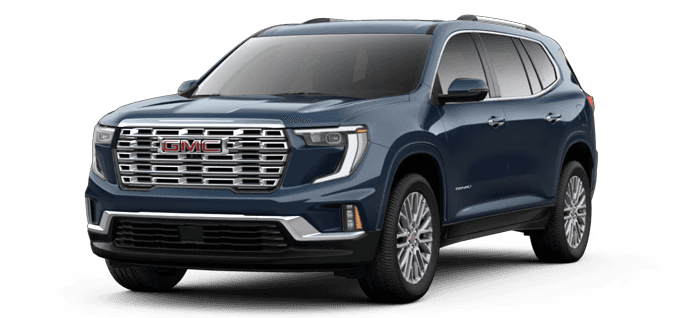 2026 GMC Acadia Denali trim exterior view