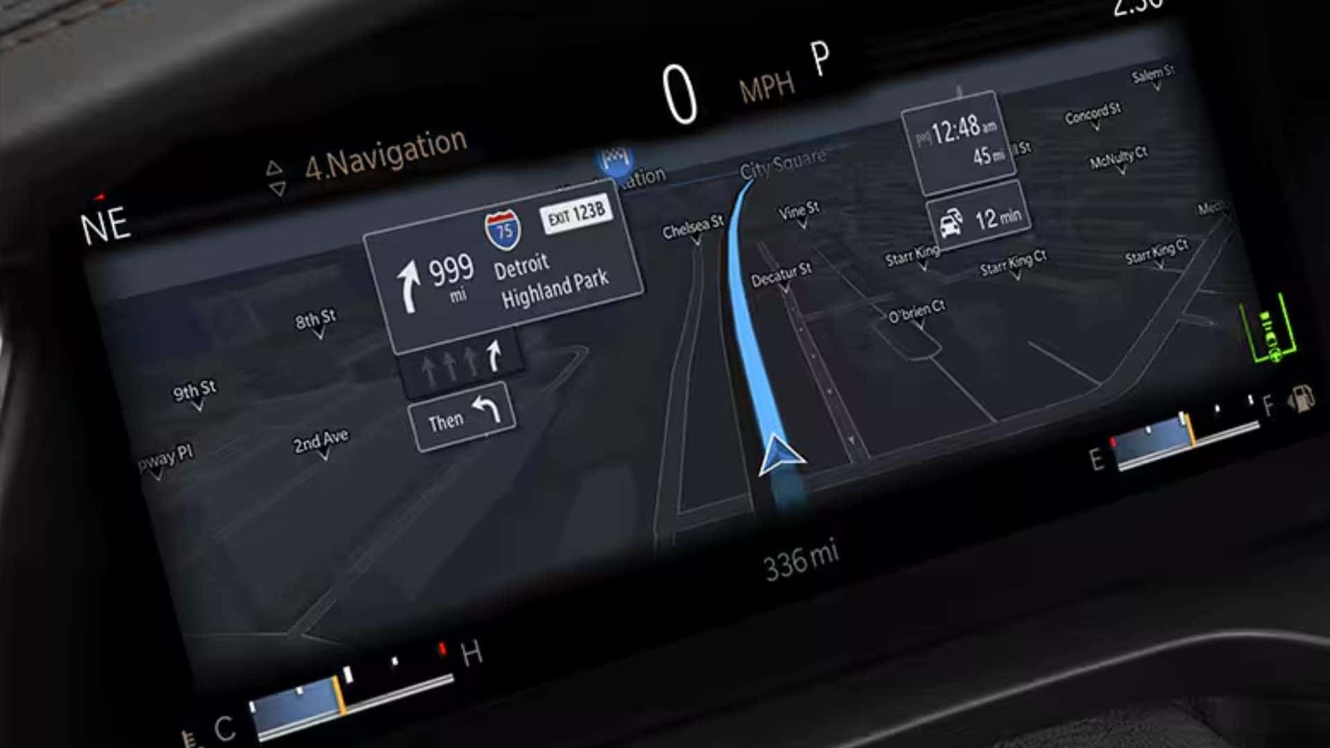 2026 Jeep Grand Cherokee technology features shown in the cabin and driver assistance views