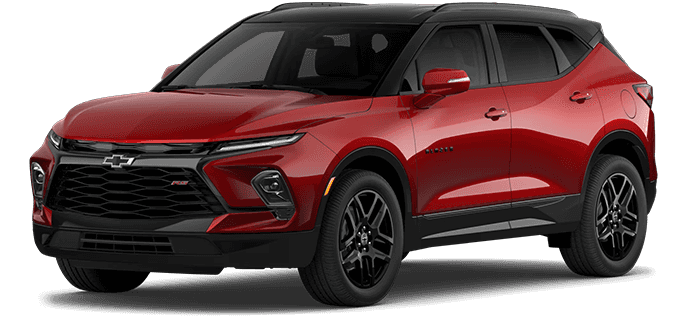 2026 Chevrolet Blazer RS model exterior view