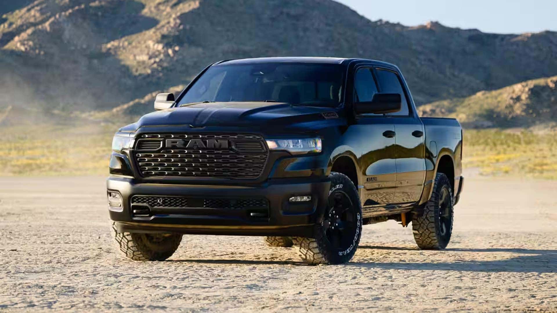 2026 Ram 1500 shown in a premium trim level with distinctive exterior styling
