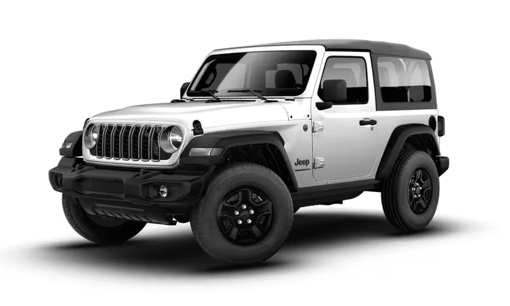 2026 Jeep Wrangler Sport exterior, front three quarter view