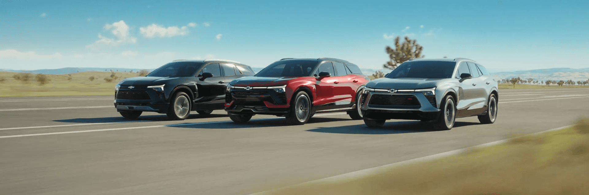 2026 Chevrolet Blazer EV trims research page hero image