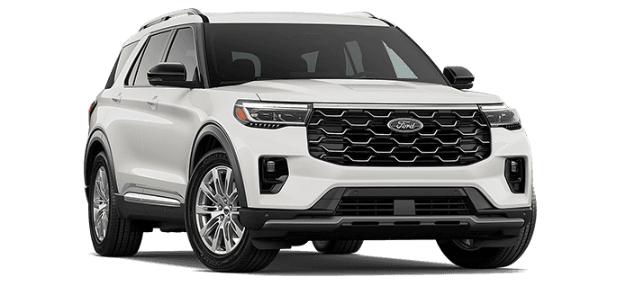 2026 Ford Explorer Platinum trim, exterior view