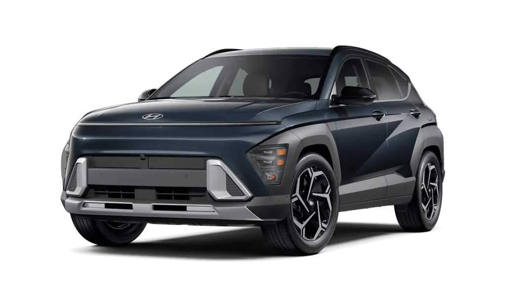2026 Hyundai Kona SEL Premium exterior, front three quarter view