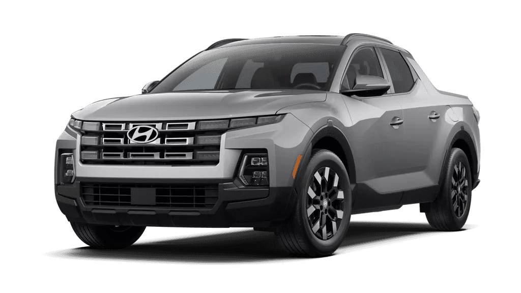 2026 Hyundai Santa Cruz SEL Activity in gray, front three quarter exterior view