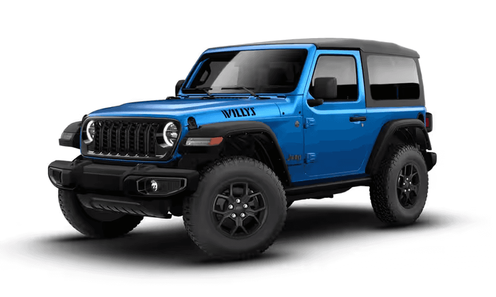 2026 Jeep Wrangler Willys exterior, front three quarter view