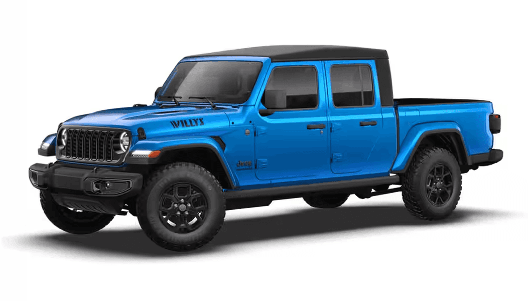 2026 Jeep Gladiator Willys exterior, front three quarter view