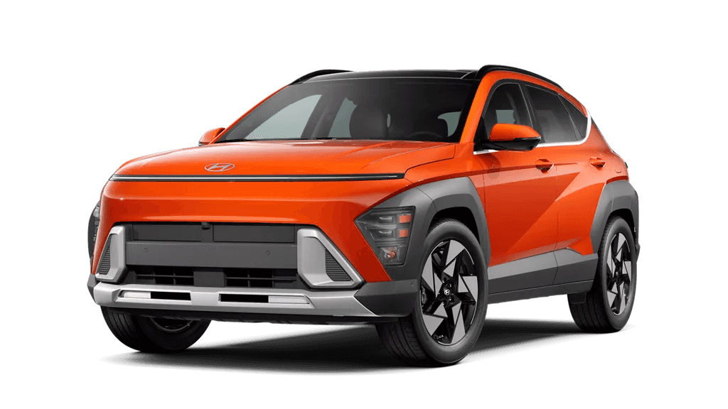 2026 Hyundai Kona Limited exterior, front three quarter view