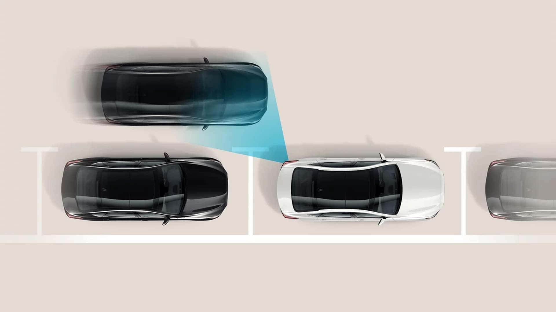 2026 Hyundai Sonata using driver assistance technology while parking.