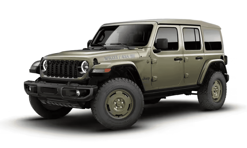 2026 Jeep Wrangler Willys '41 exterior, front three quarter view