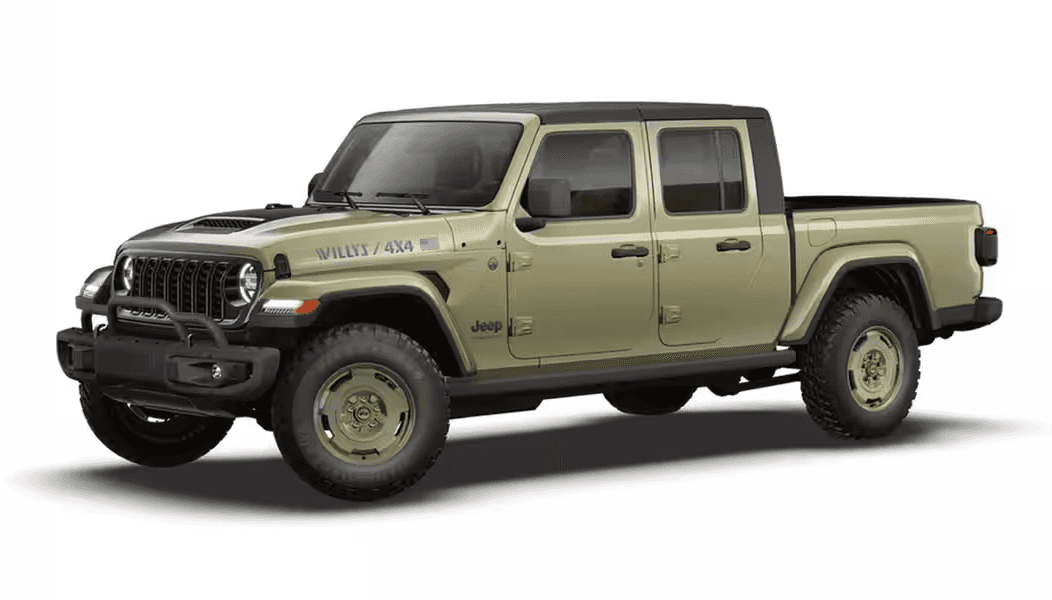 2026 Jeep Gladiator Willys '41 exterior, front three quarter view