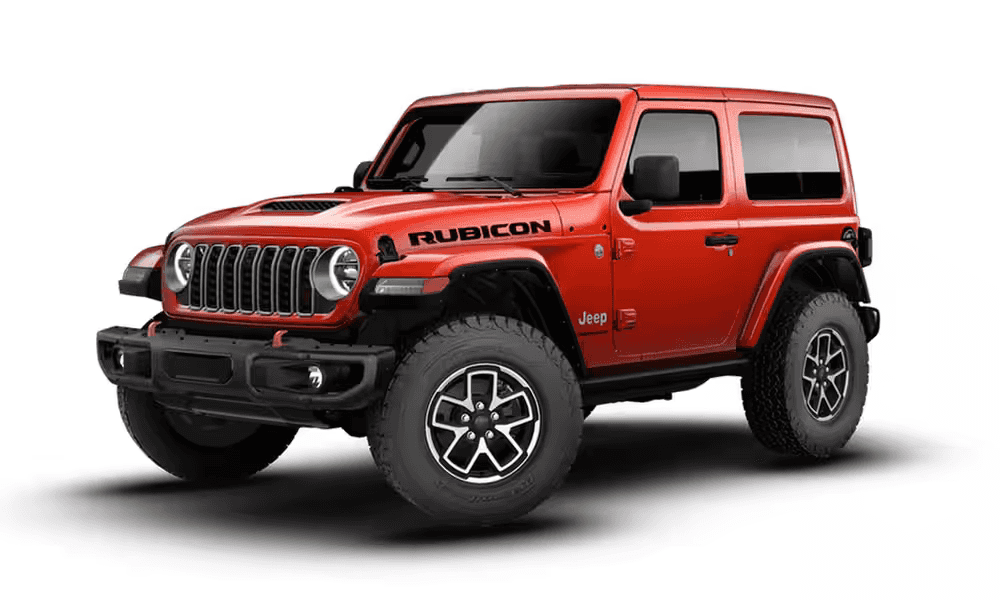 2026 Jeep Wrangler Rubicon X exterior, front three quarter view