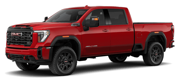 Red 2026 GMC Sierra HD AT4