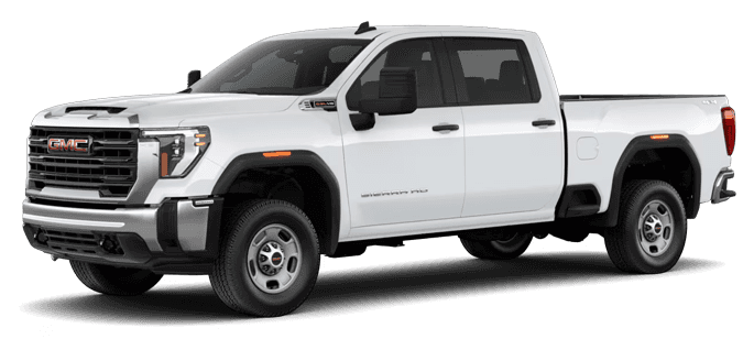 White 2026 GMC Sierra HD PRO